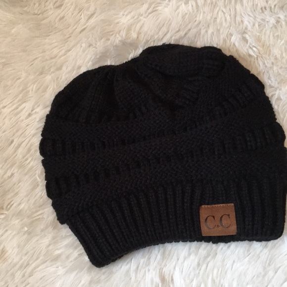 Accessories - C.C Ponytail beanie